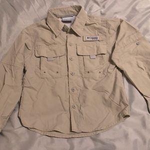 Columbia PFG 4/5 xxs - boys long sleeves - fishing shirt - sportswear